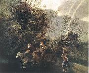 Jan Siberechts Crossing a Creek oil painting on canvas